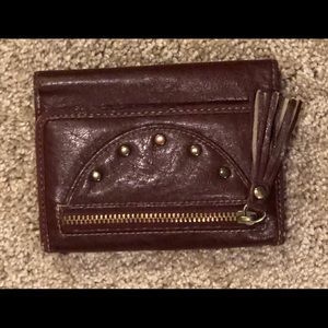 Vintage unique leather wallet. Looks like it has never been used.